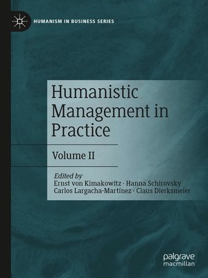 cover image of Humanistic Management in Practice